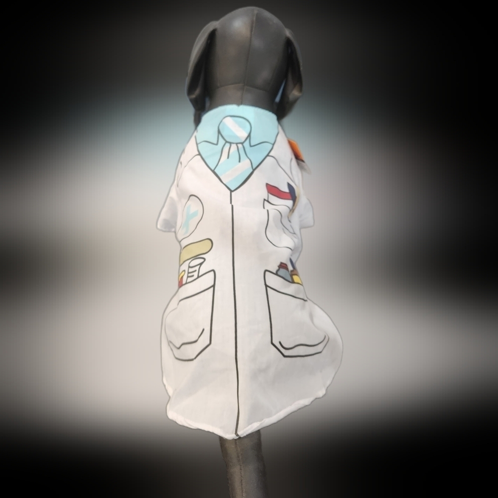 3/$20 Dog Pet Doctor Costume with Medical Theme - Picture 3 of 4